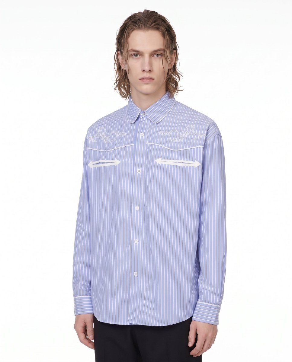 Western Striped Shirt na3024