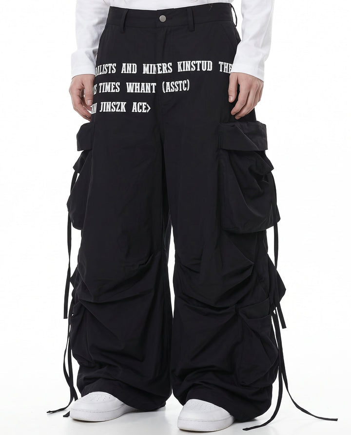 Wide Cargo Pants na3229