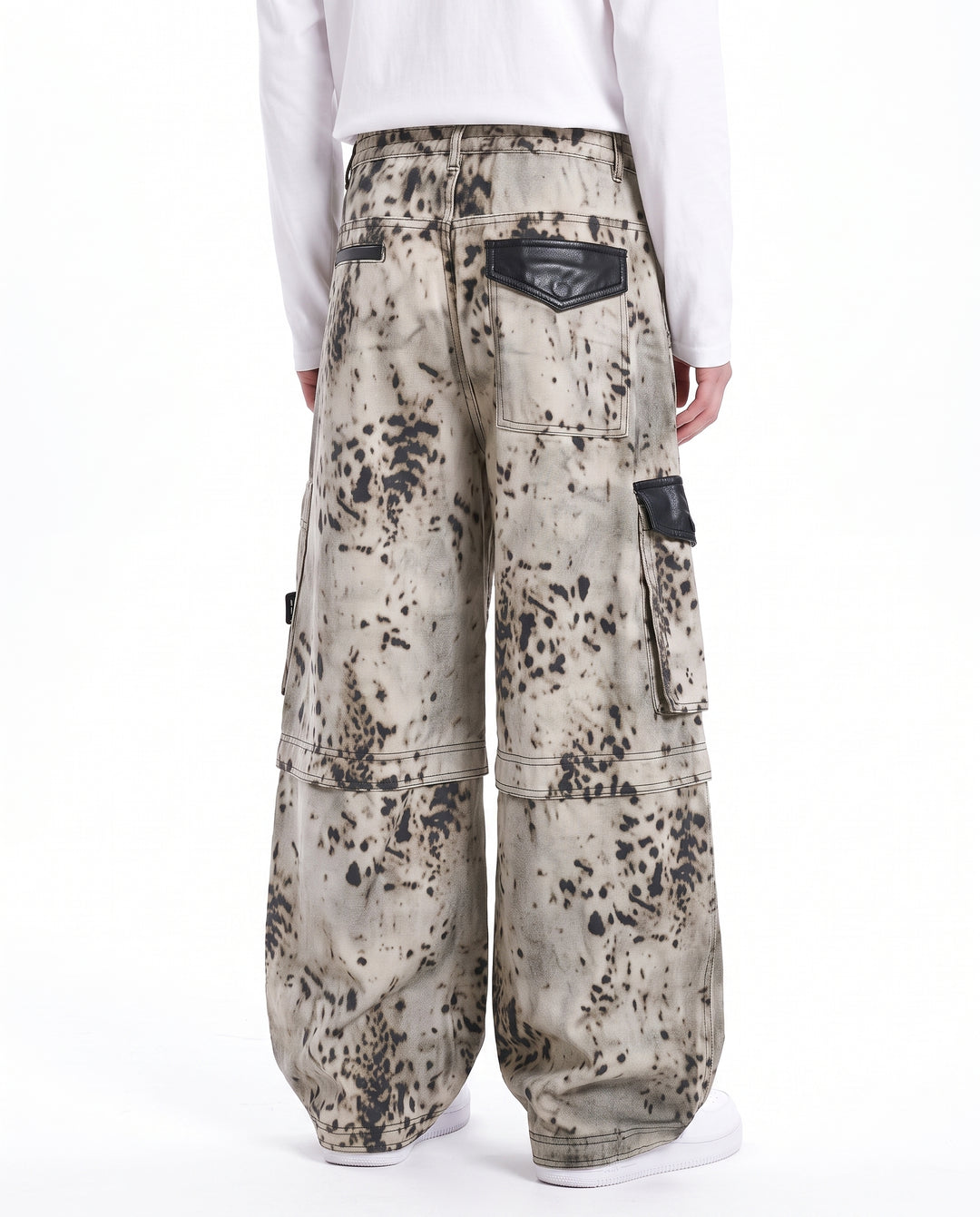 Splatter Cargo Pants na2975