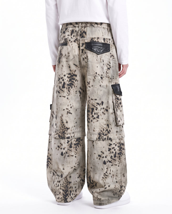Splatter Cargo Pants na2975