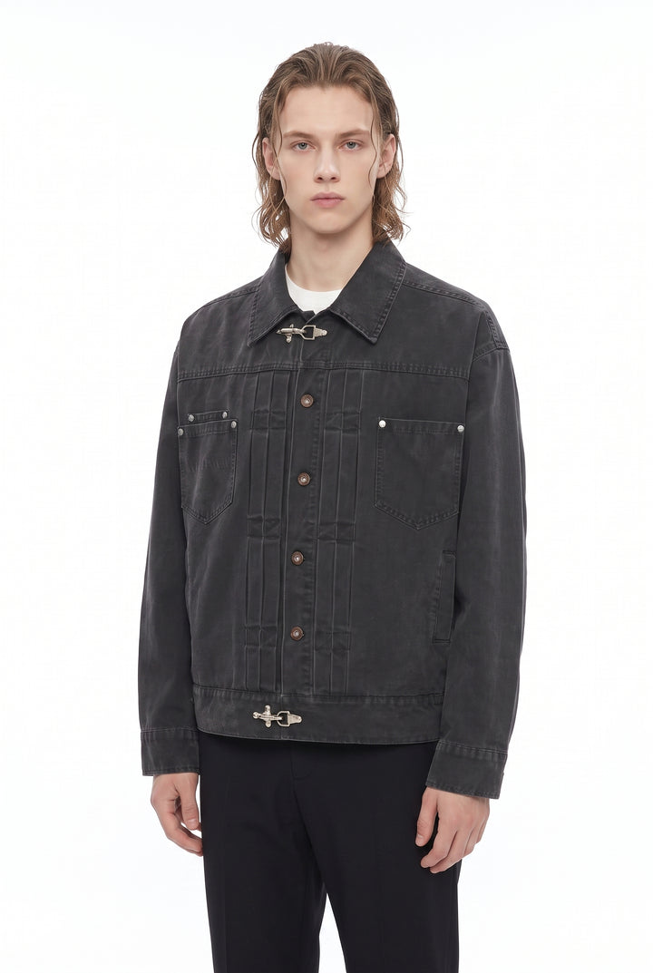 Washed Denim Jacket na2868