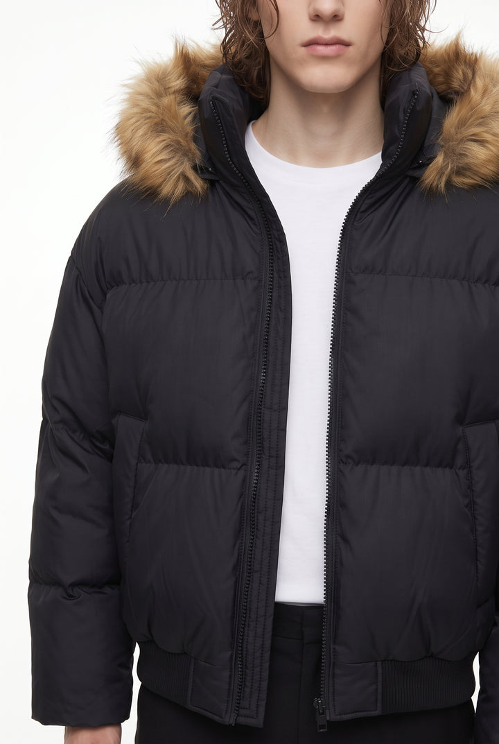Fur Puffer Jacket na2838