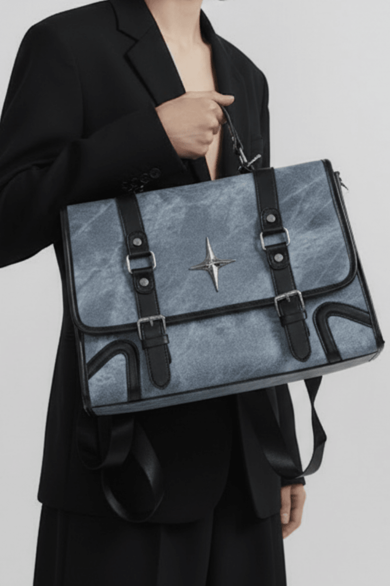 Vintage Star Satchel Backpack na2431