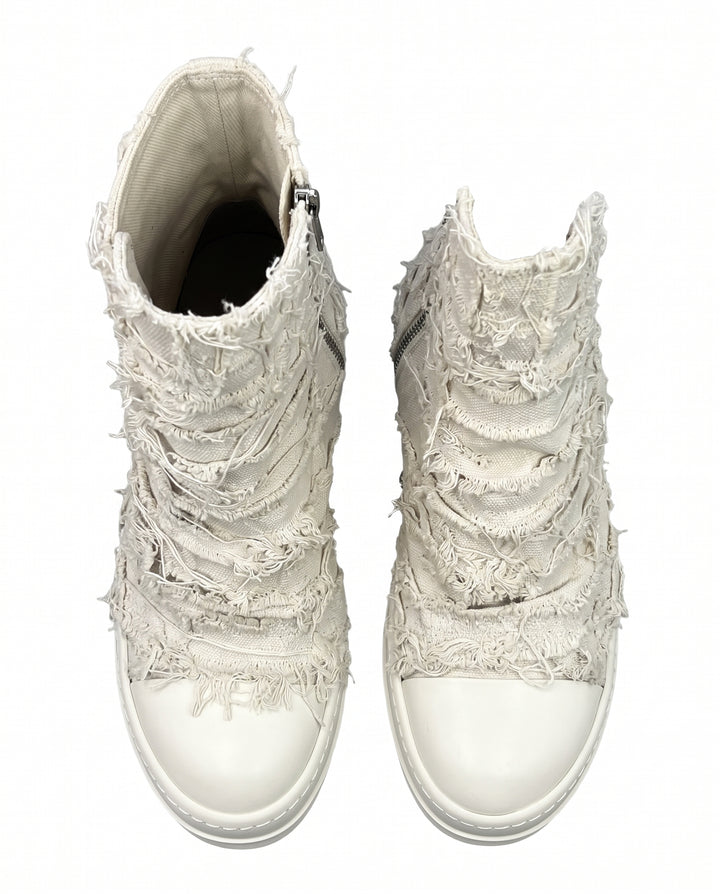 Distressed High-Top Sneakers na2945