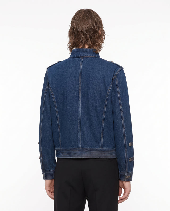 Military Denim Jacket na3174