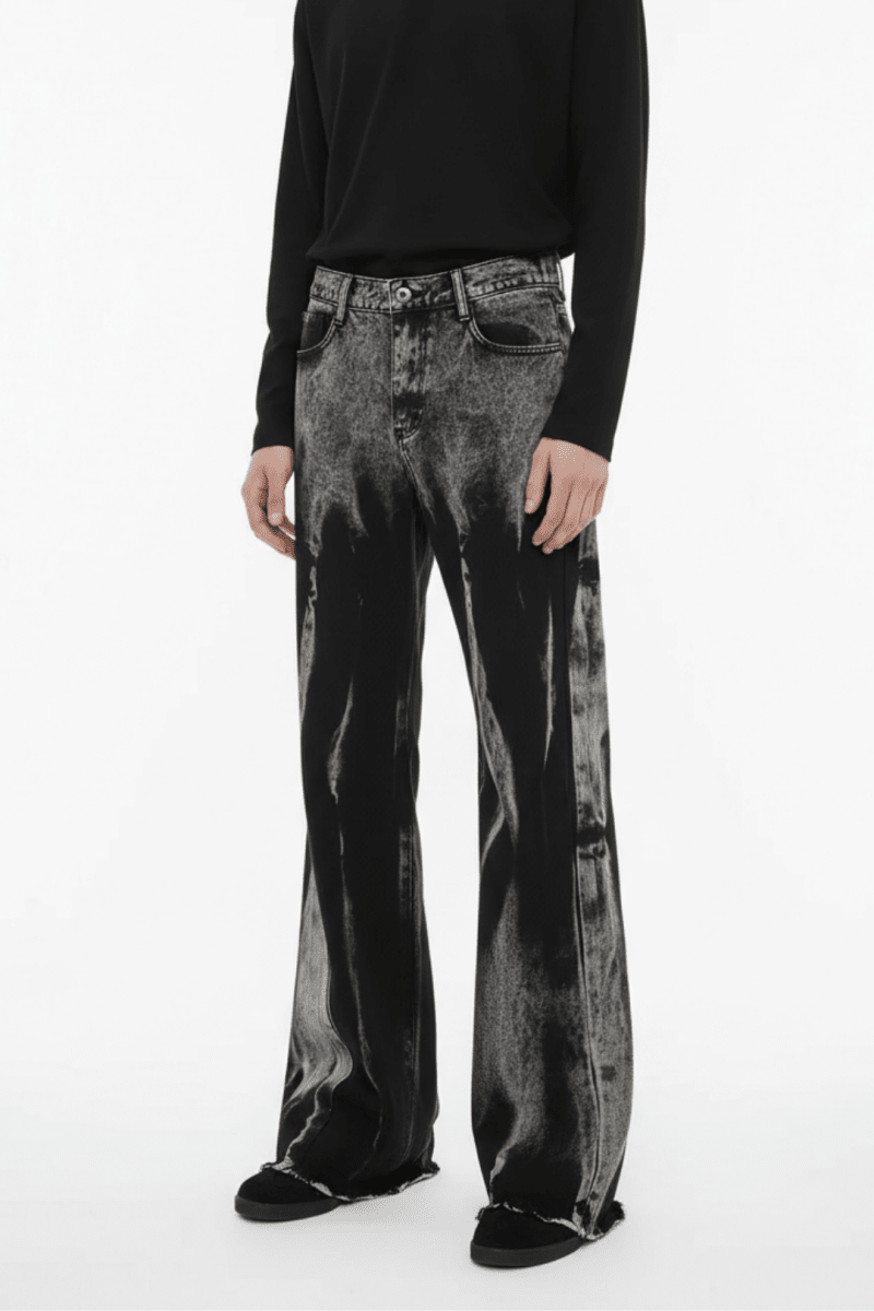 Gradient Wash Wide Flare  na2371