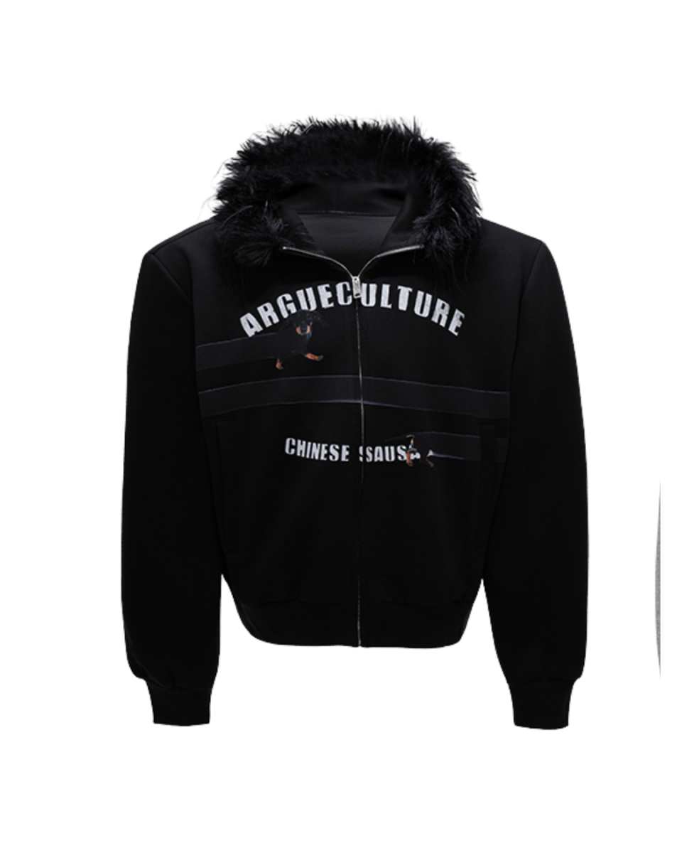 [ArguE CulturE] Seoul Faux-Fur Dog Hoodie na2251