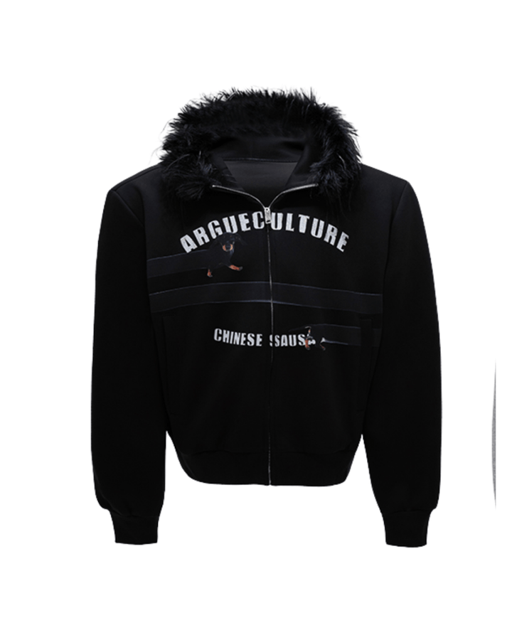 [ArguE CulturE] Seoul Faux-Fur Dog Hoodie na2251