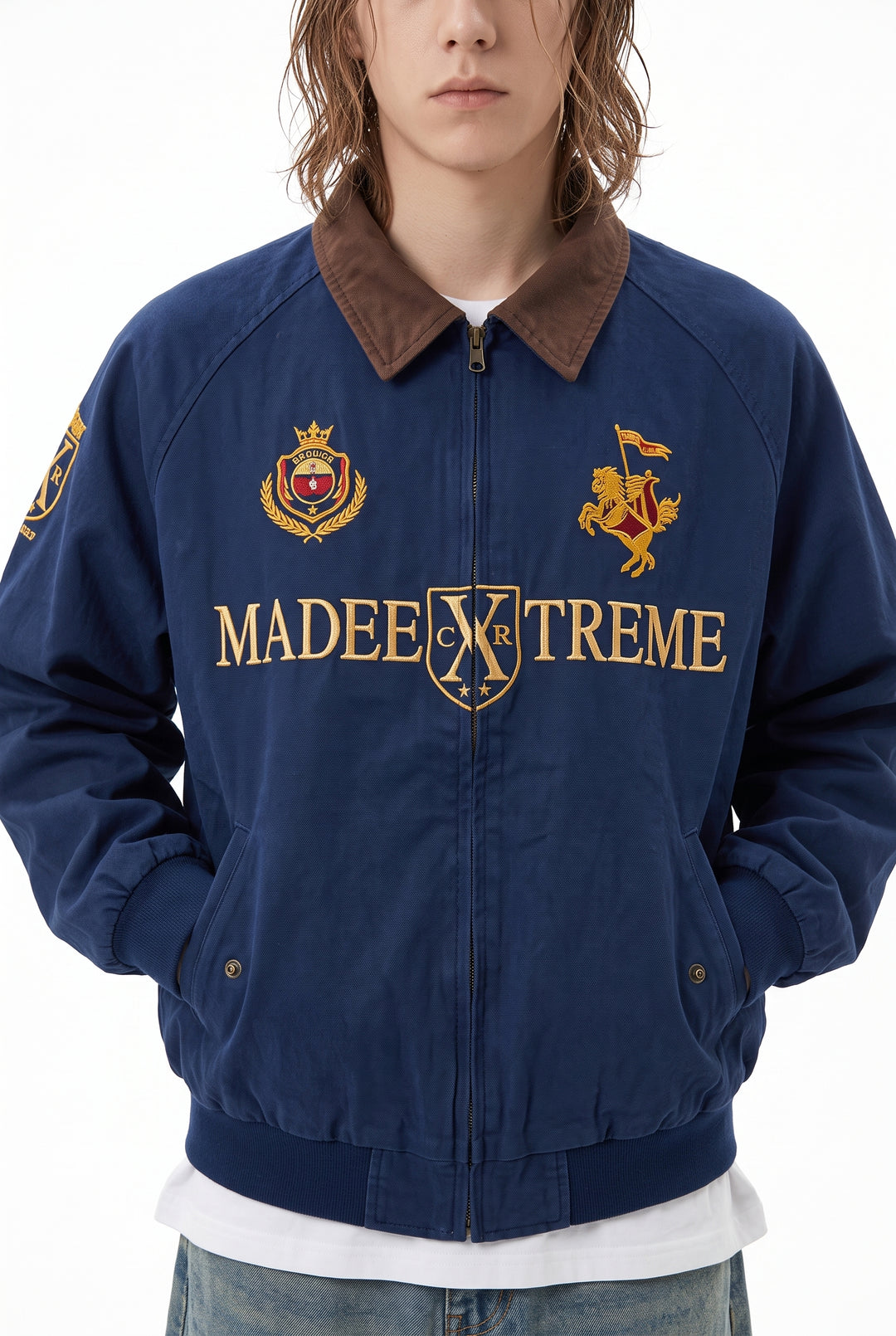 Embroidered Bomber Jacket na2767
