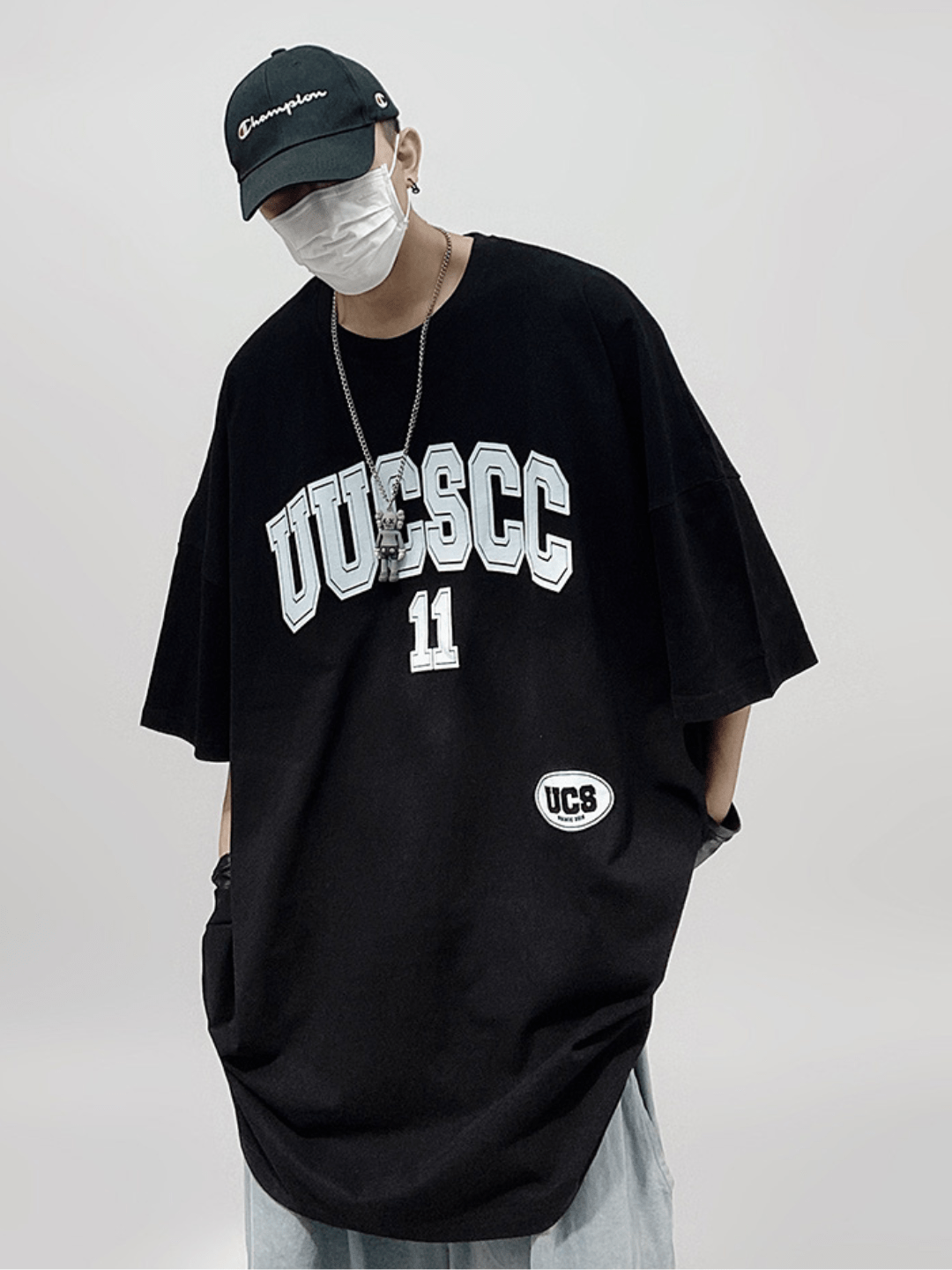 【UUCSCC】hip-hop short-sleeve T-shirt na1326 