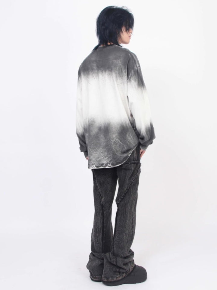 【Mz】high street long-sleeved T-shirt na1376