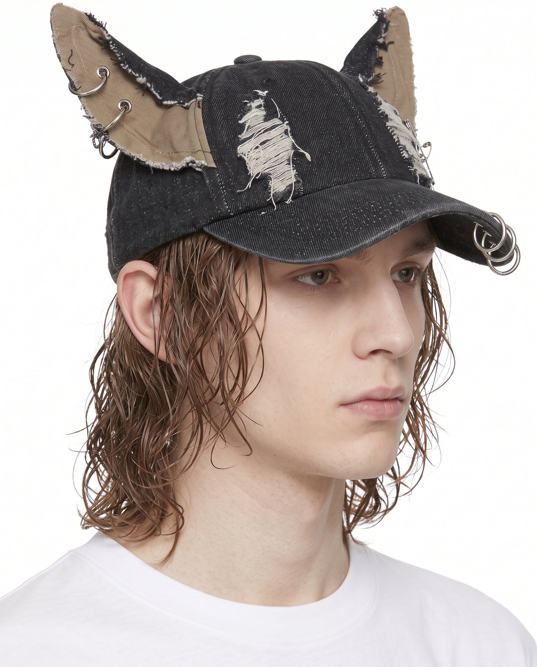 Distressed Ear Cap na3012