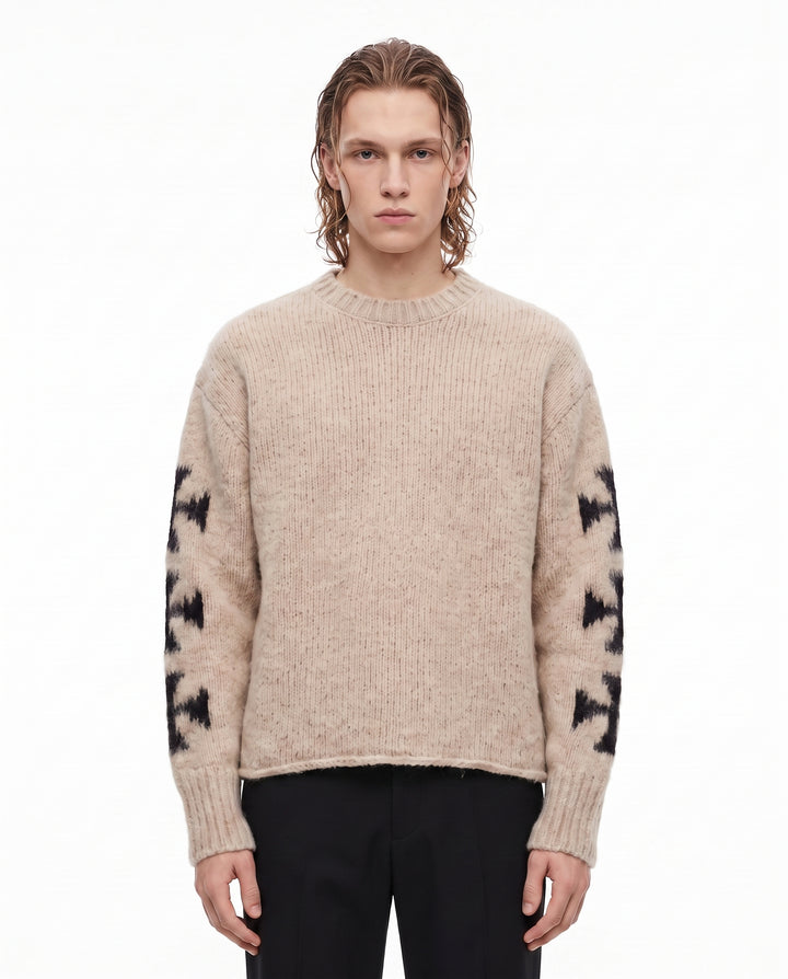 Cross Knit Sweater na2961