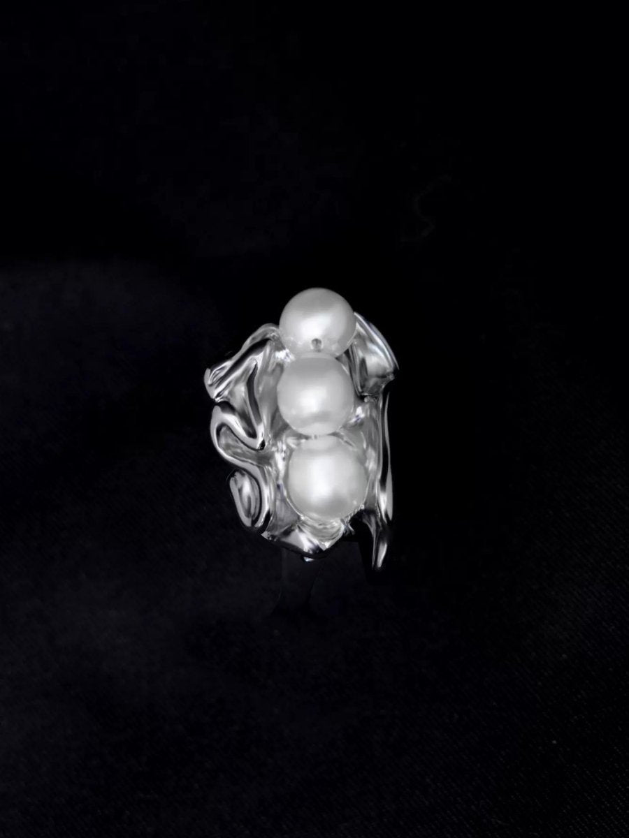 【Struc Ton】 Pearl Ring na1442