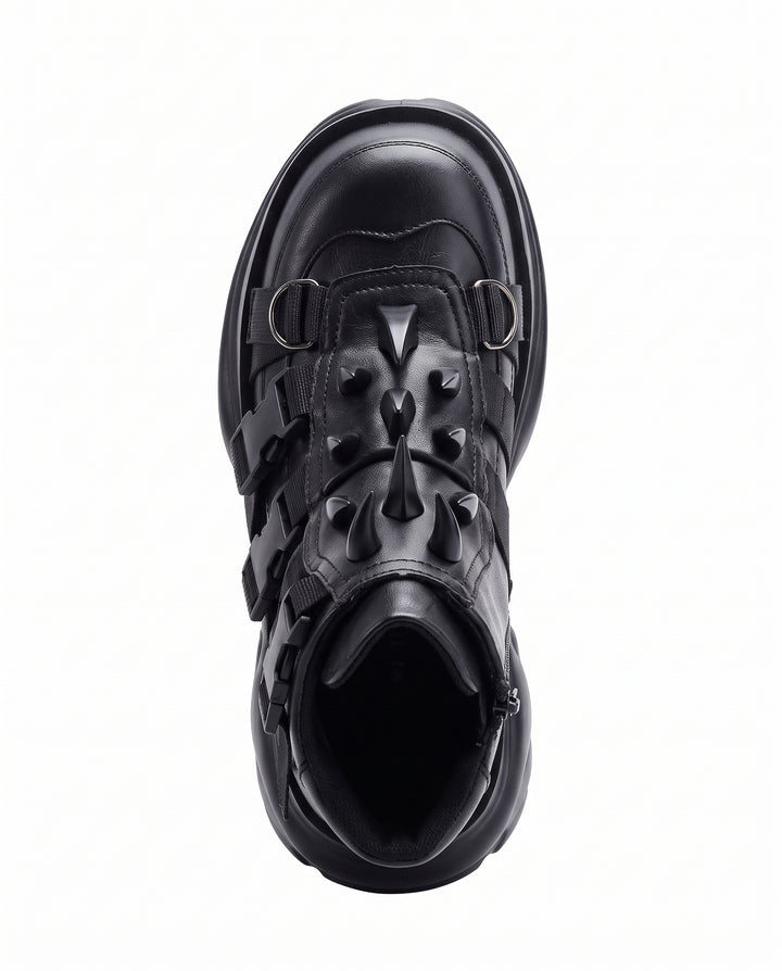 Spiked Platform Sneakers na3173