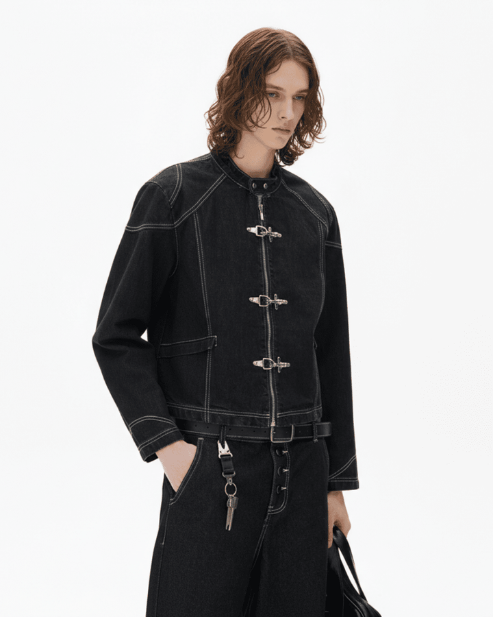 Toggle Archive Denim Jacket  na2312