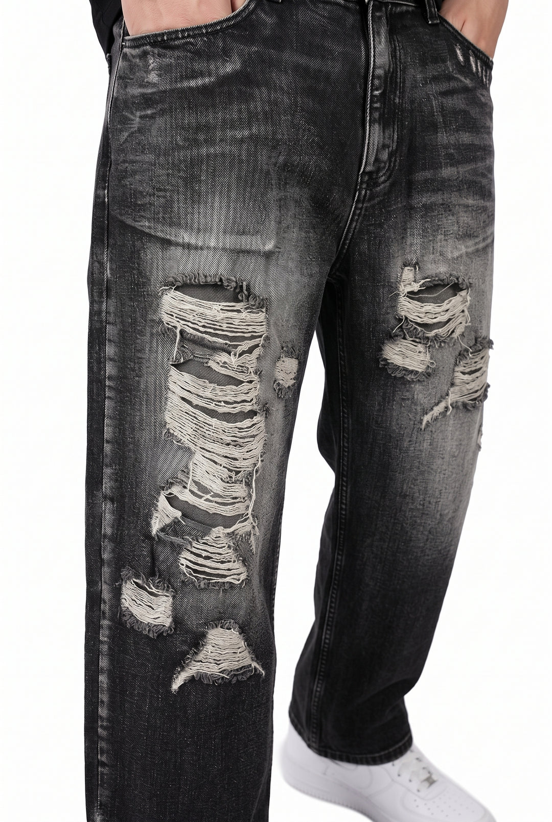 Graphic Wide Jeans na2762