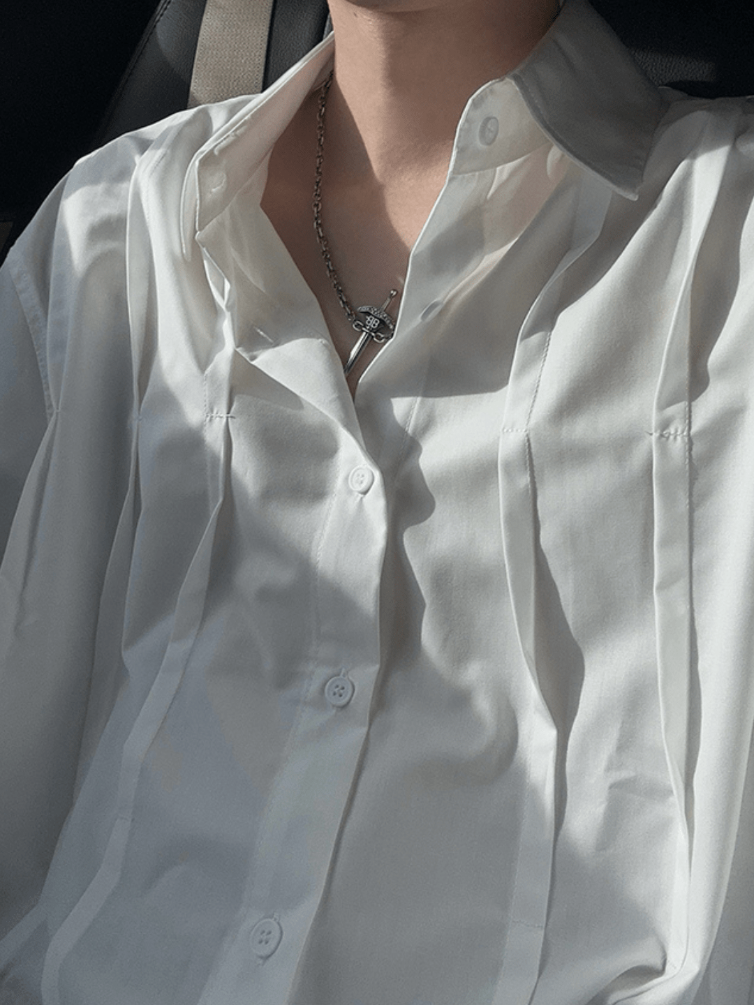 [JH HOMME] three-dimensional loose shirt na1314