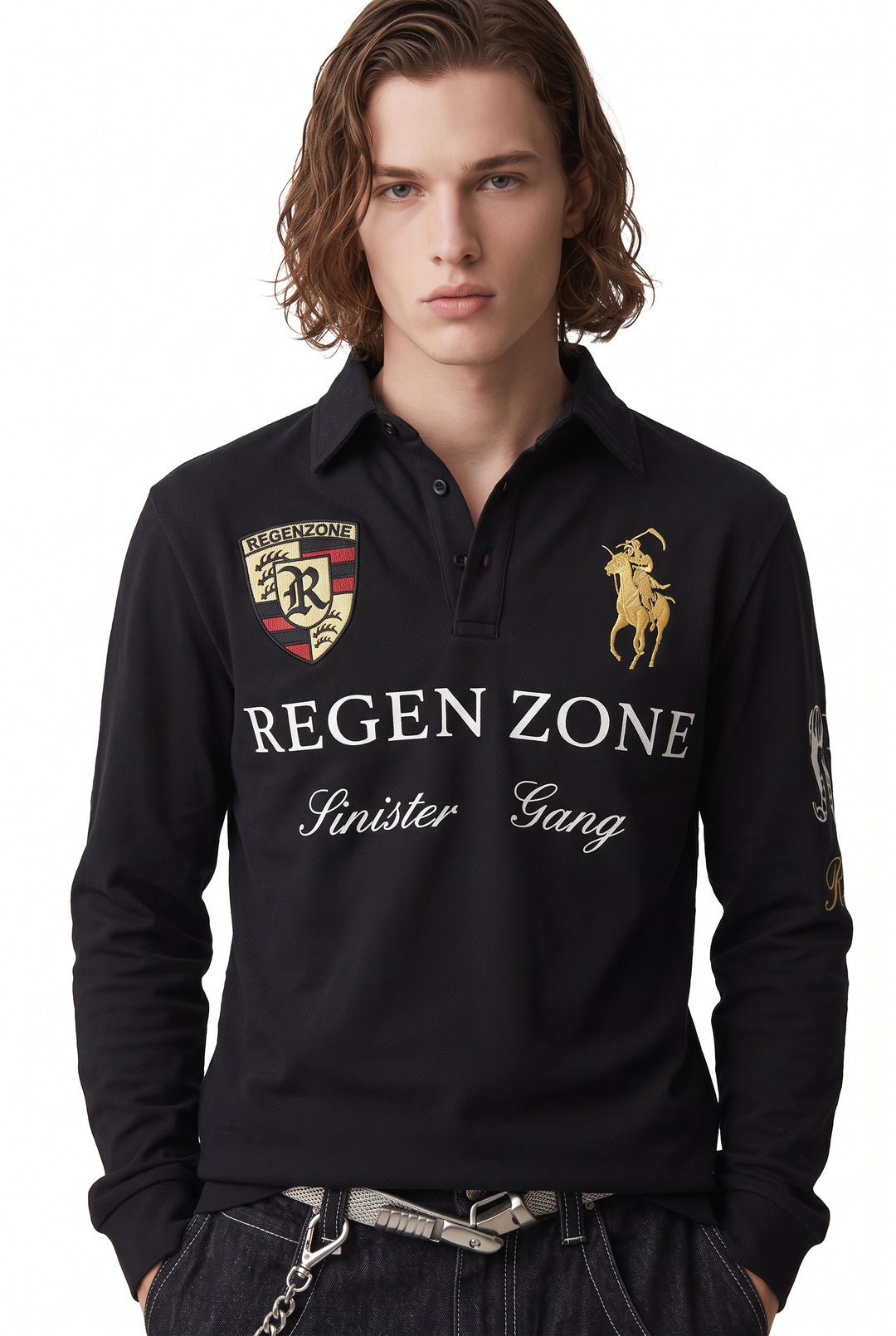 Graphic Polo Shirt na2744