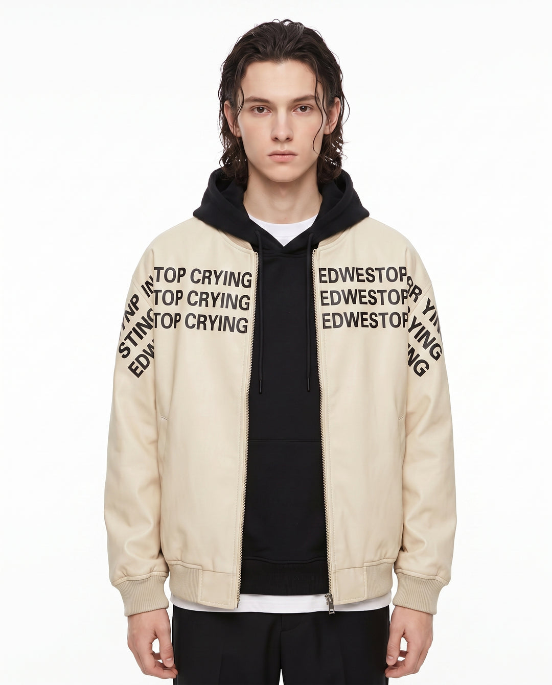 Graphic Bomber Jacket na3003