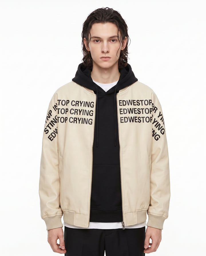 Graphic Bomber Jacket na3003