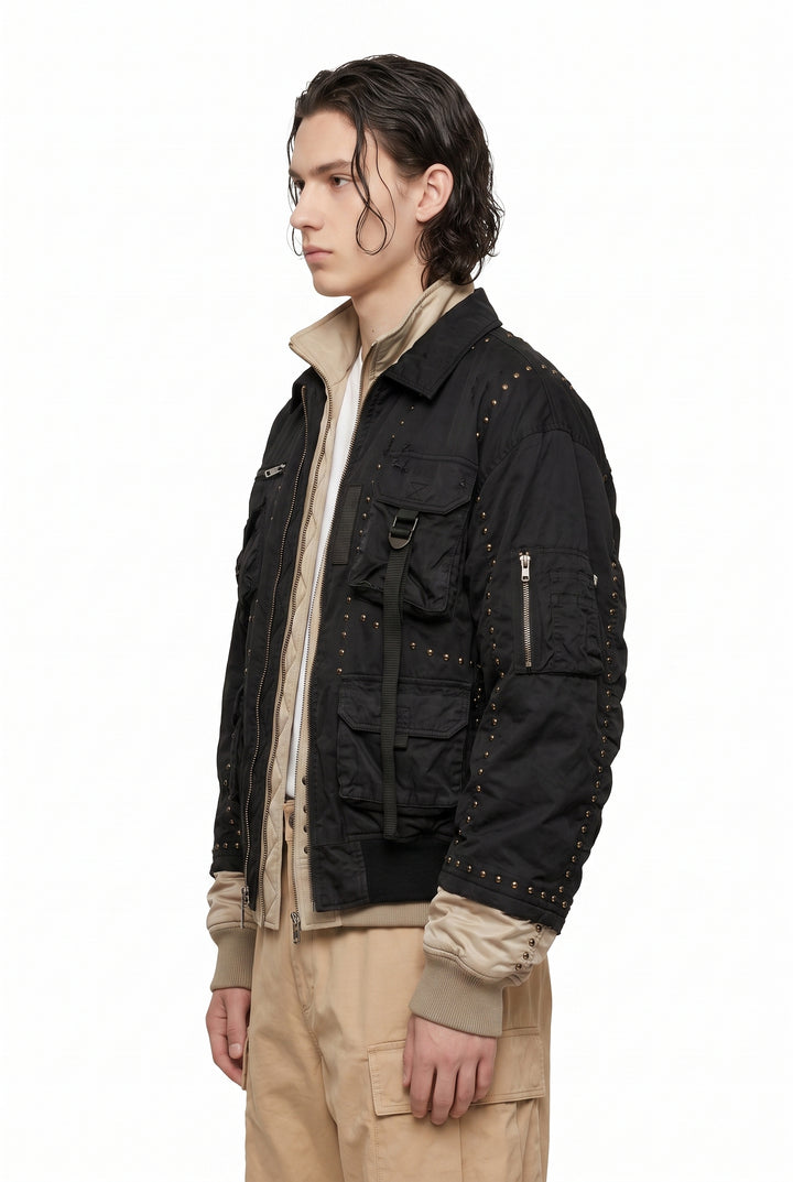 Zip Flight Jacket na2843