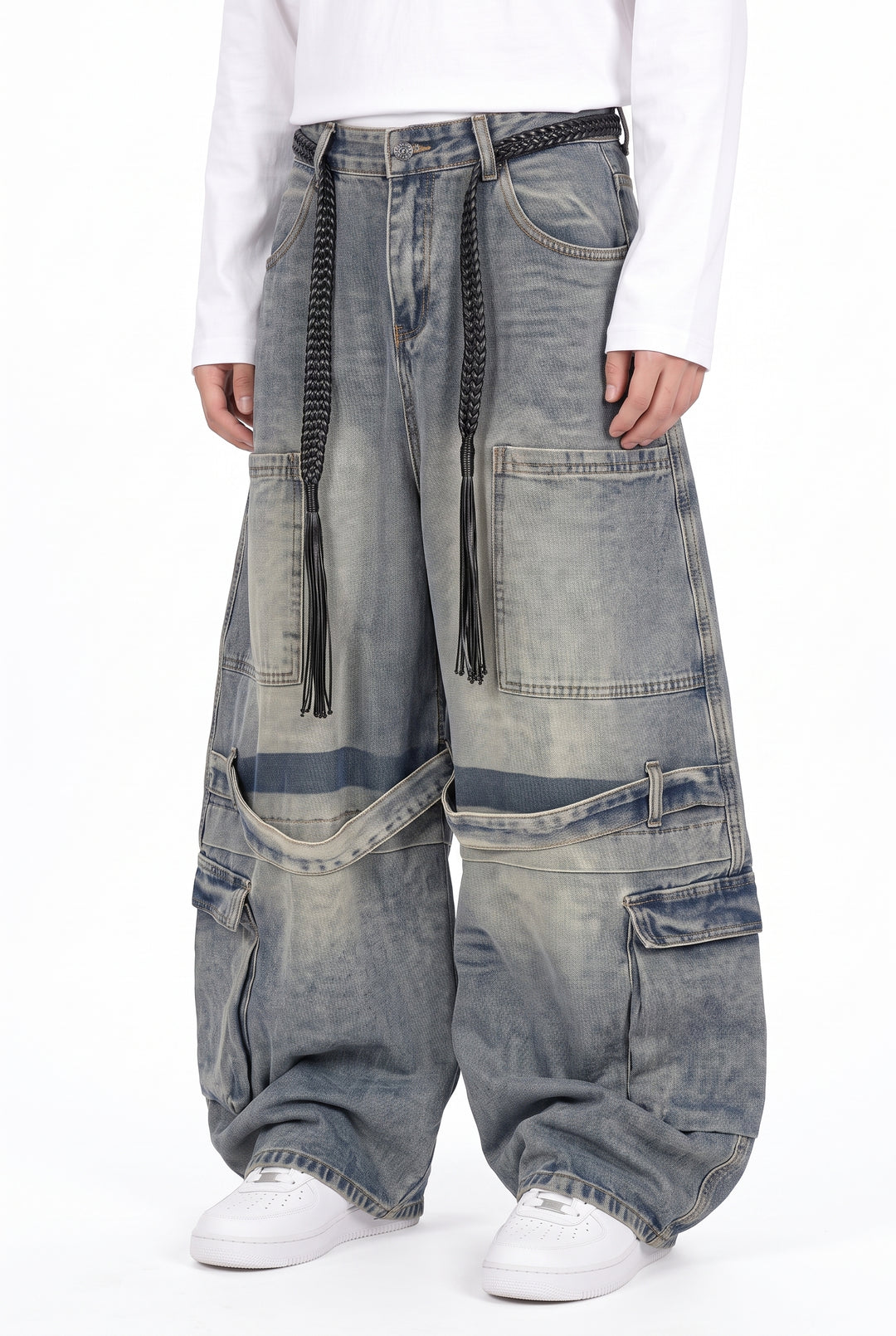 Baggy Cargo Jeans na2860