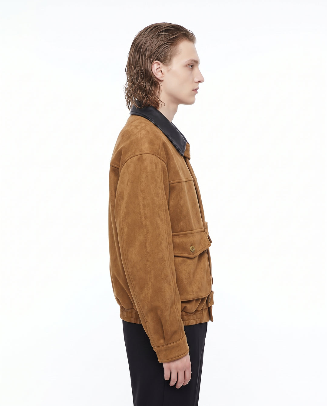 Suede Bomber Jacket na3170