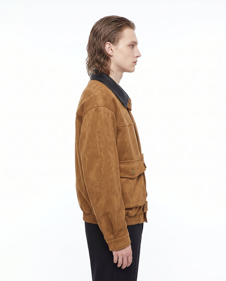 Suede Bomber Jacket na3170