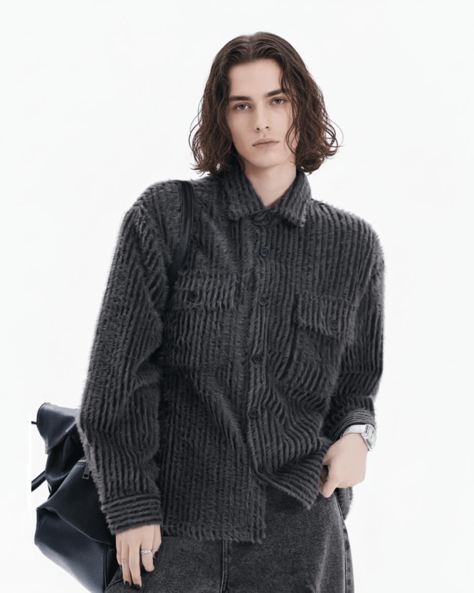 [MRCYC] Shadow Cord Overshirt na2215