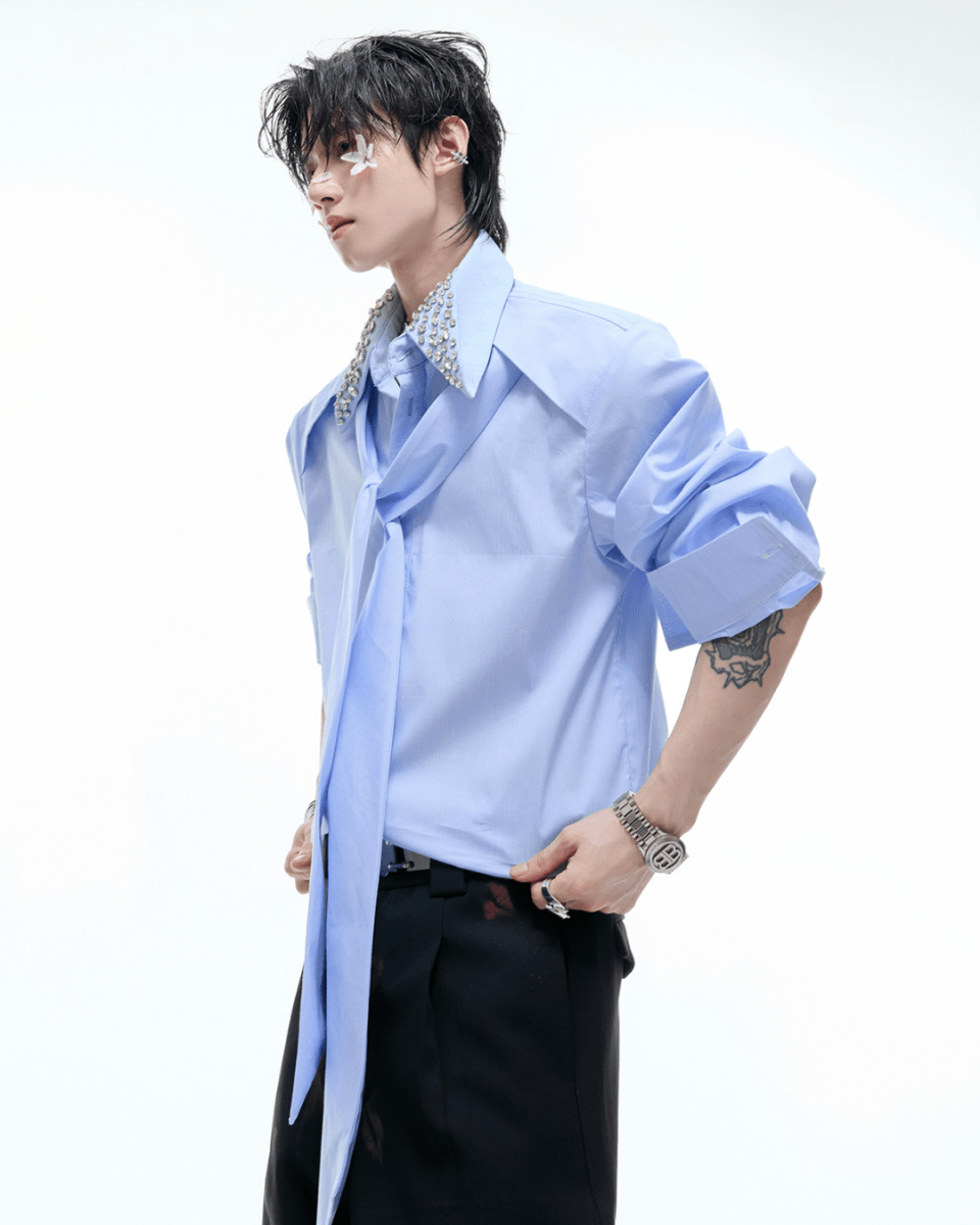 [ArguE CulturE] Moonlit Starry Sky shirt na2174