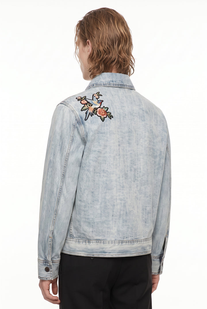 Washed Denim Jacket na2865