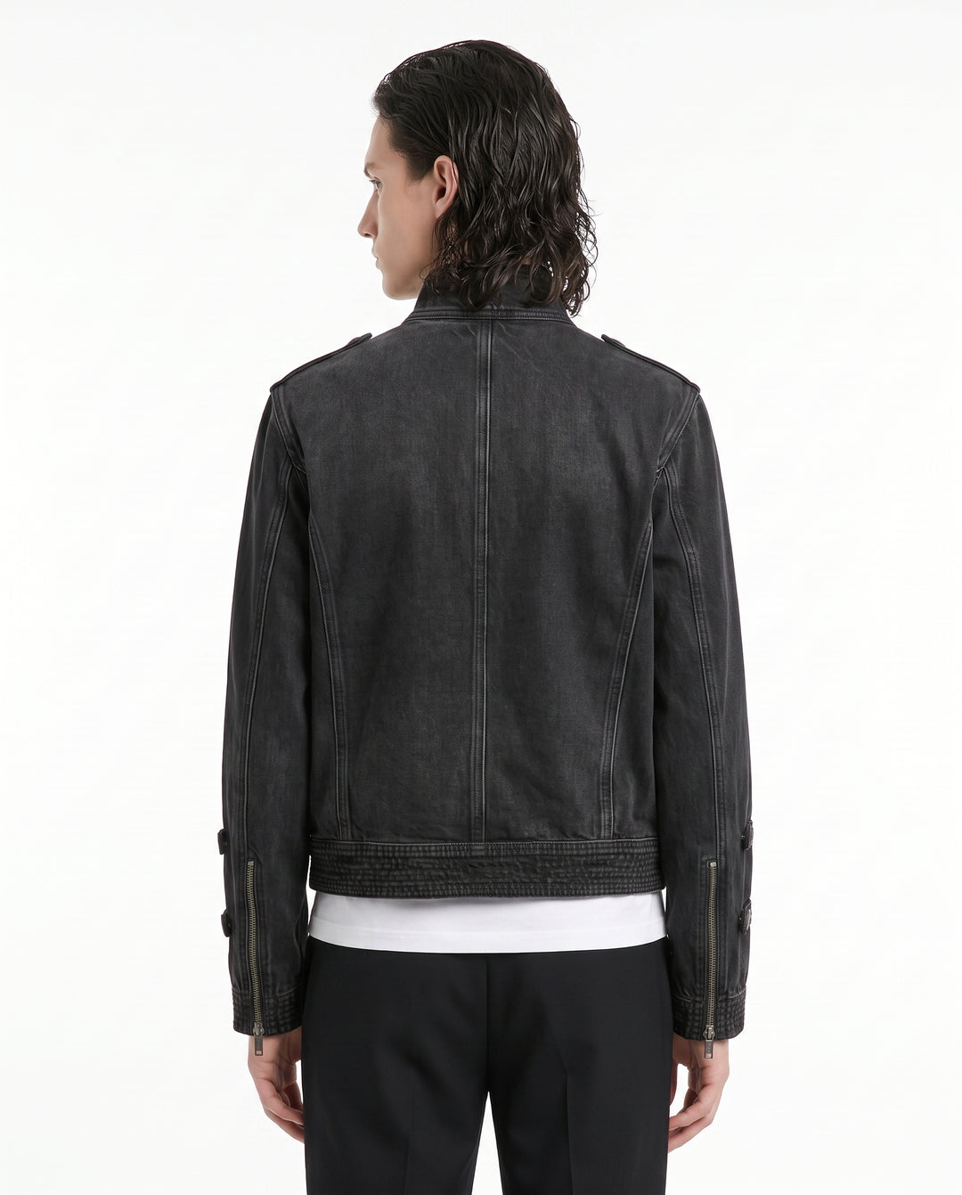 Military Denim Jacket na2923