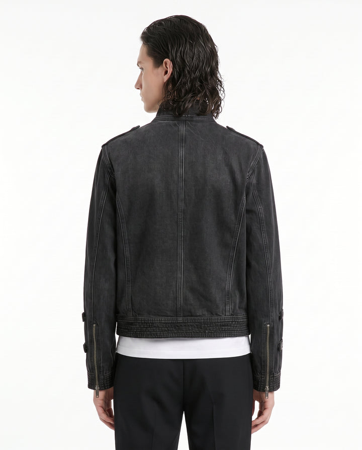 Military Denim Jacket na2923