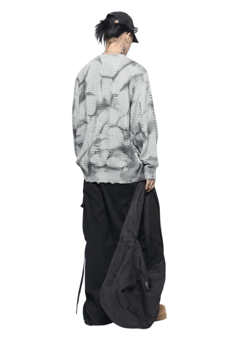 Vintage Wash Knit Pullover  na2445