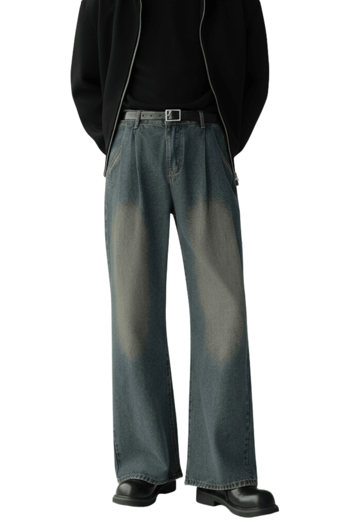 Loose Vintage Wash Jeans na2424