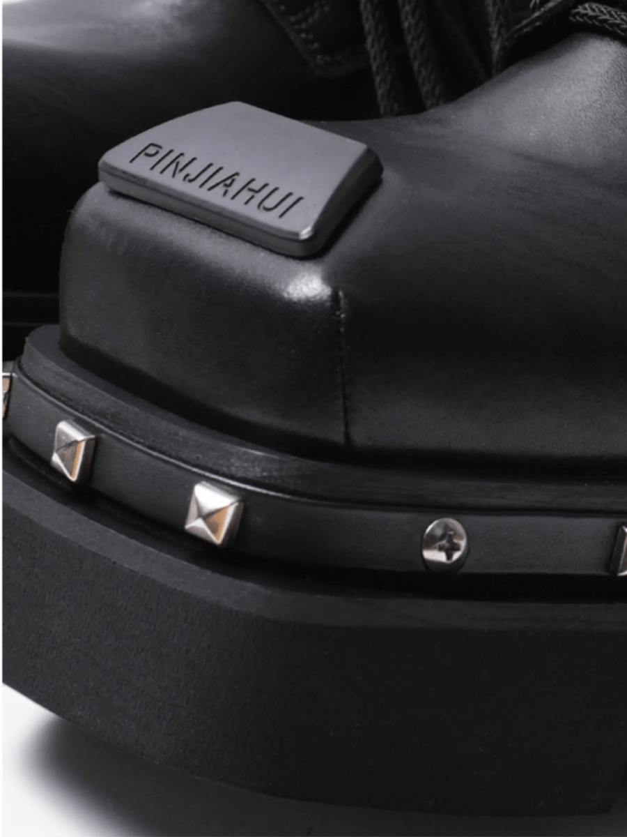 design square head derby shoes na1824