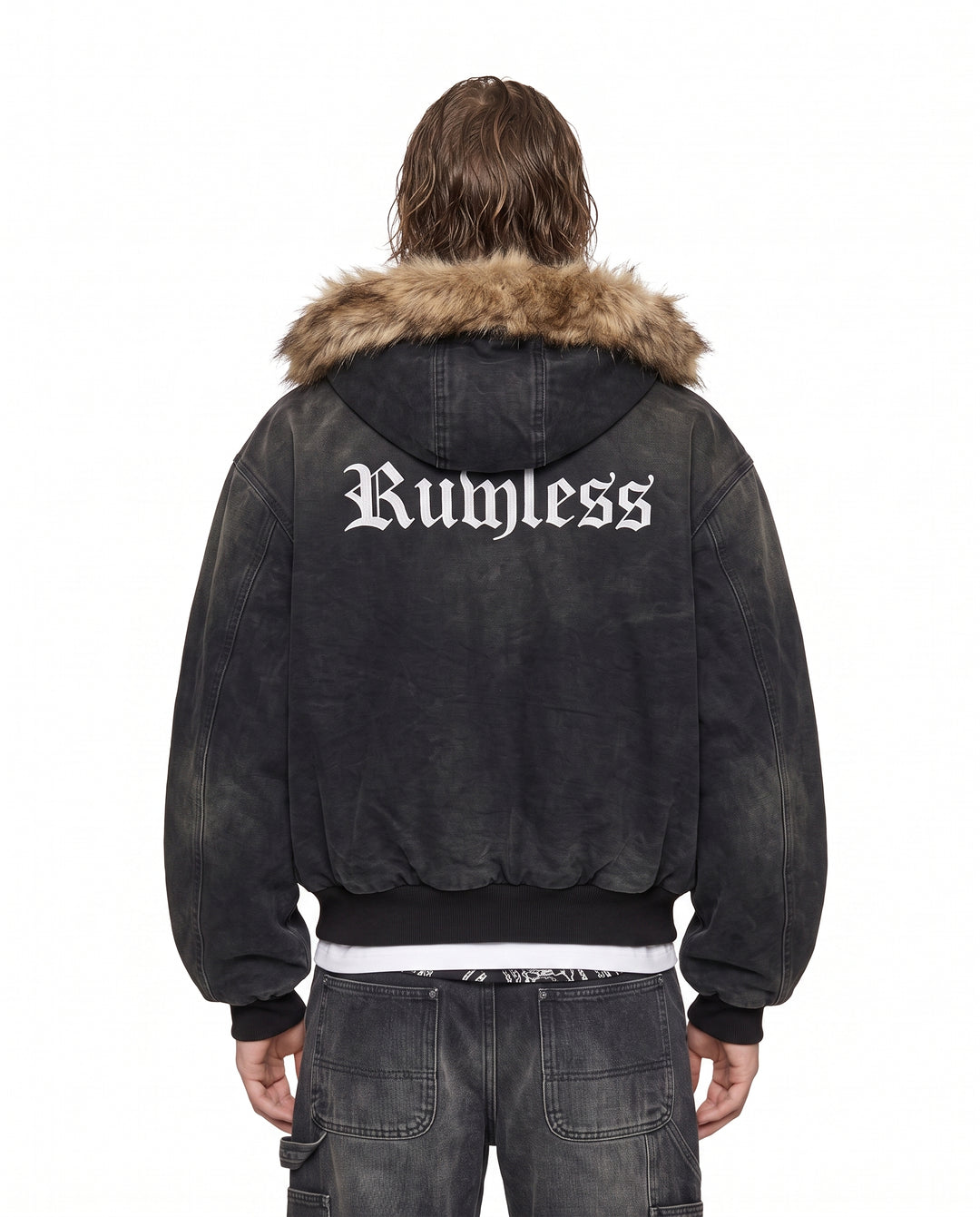 Fur Hooded Jacket na2956