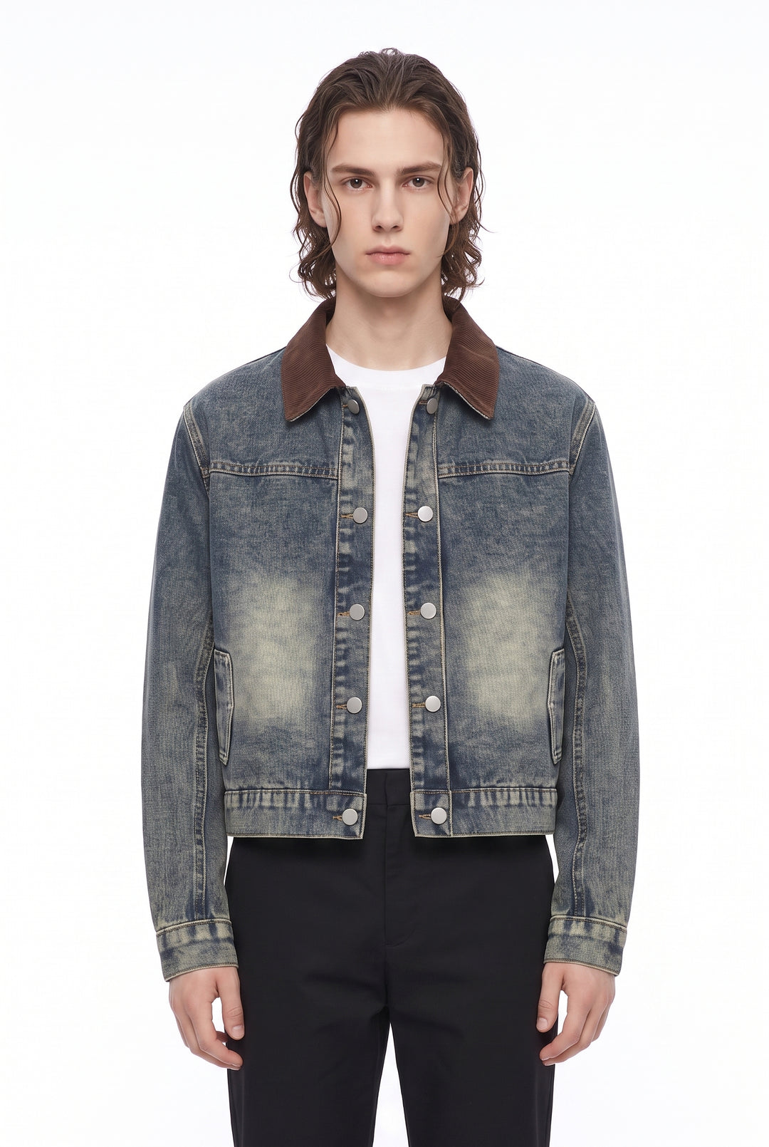 Corduroy Denim Jacket na2851