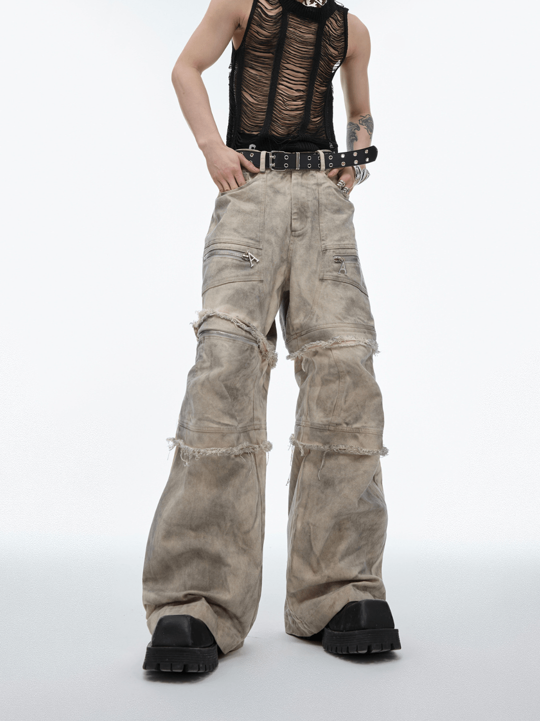 【CulturE】Workwear Denim Pants  na1304
