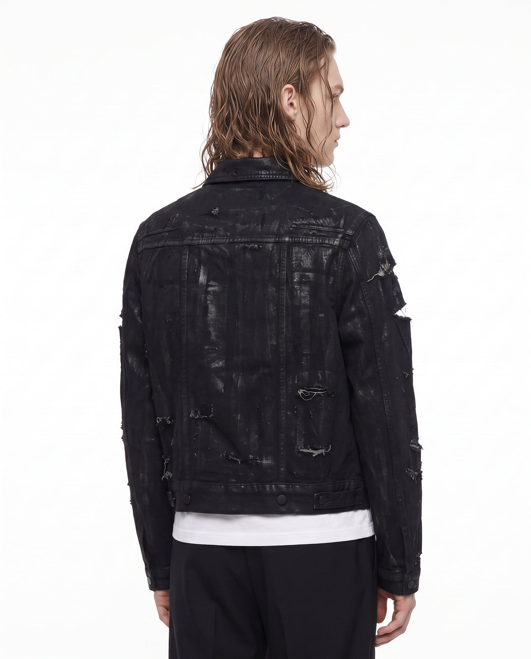 Laced Denim Jacket na2937