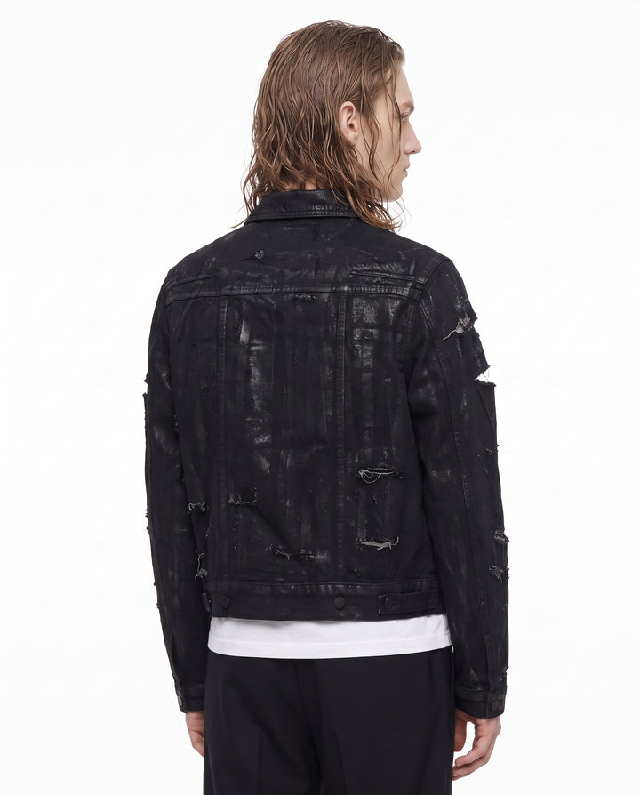 Laced Denim Jacket na2937