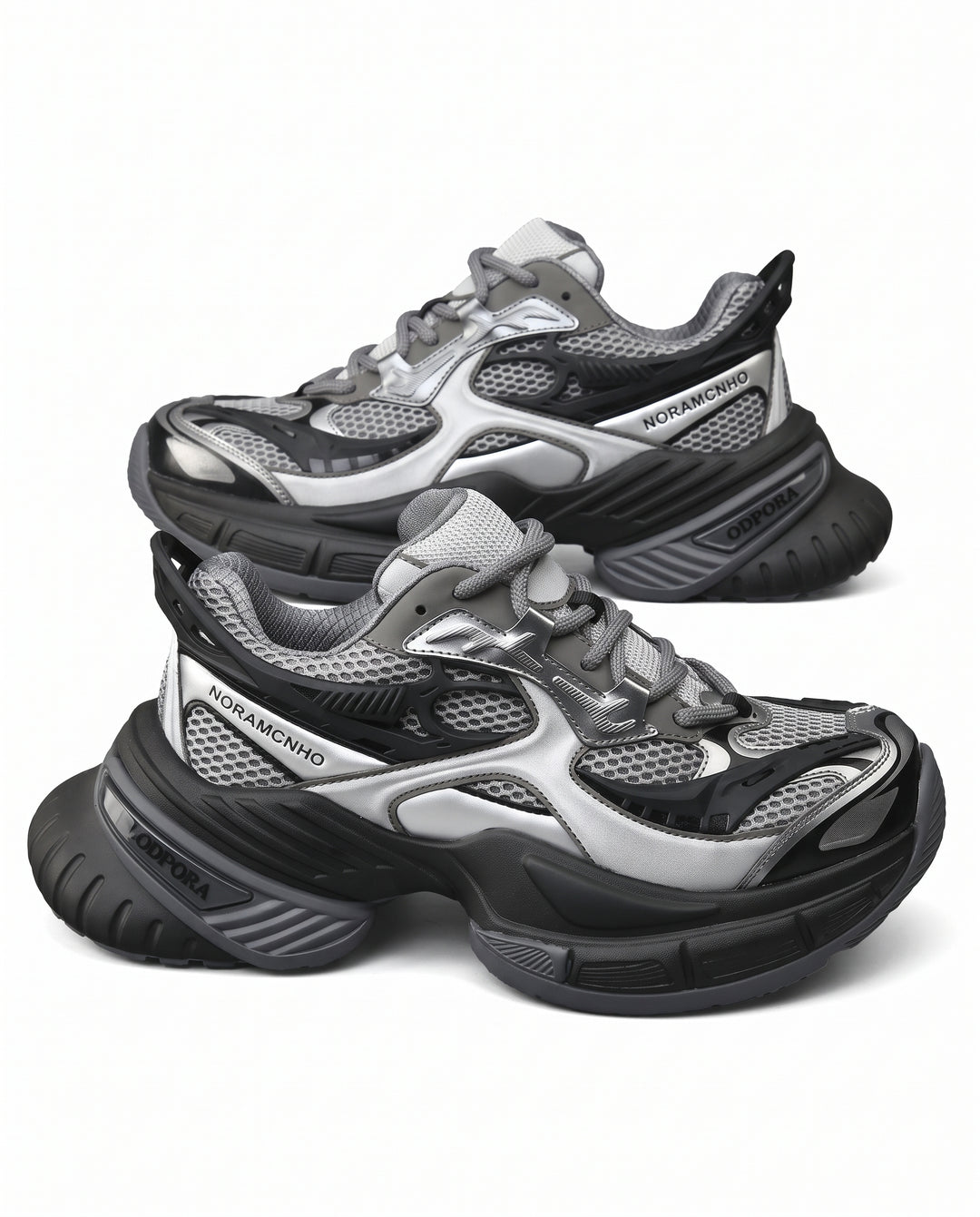 Chunky Metallic Sneakers na3204