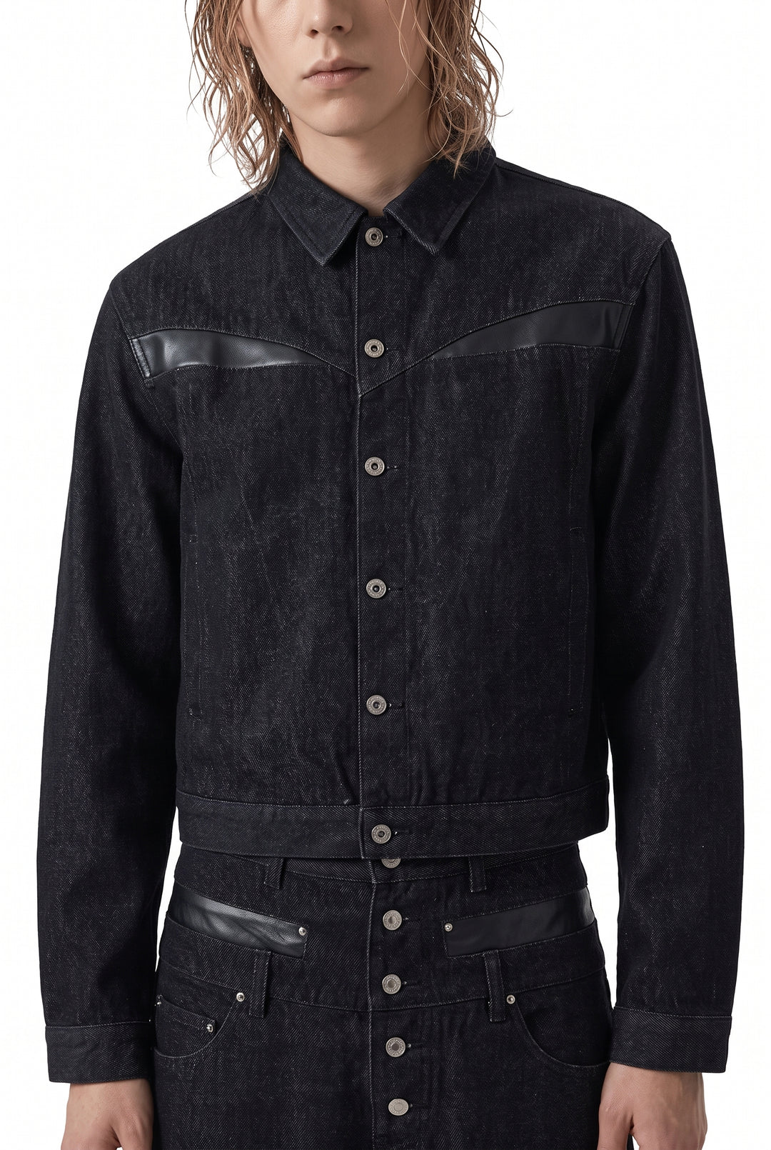 Black Denim Set na2769
