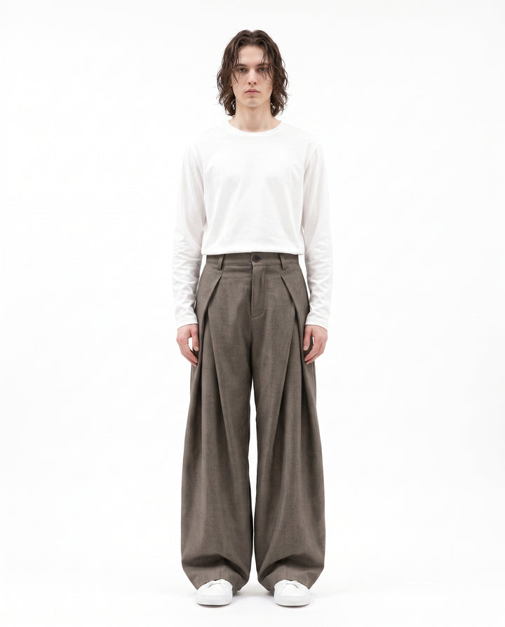 Pleated Wide Pants na2983