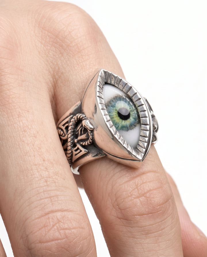 Silver Eye Ring na2929