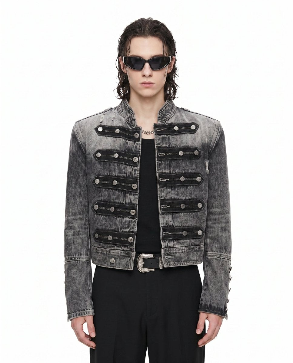 Military Denim Jacket na3034
