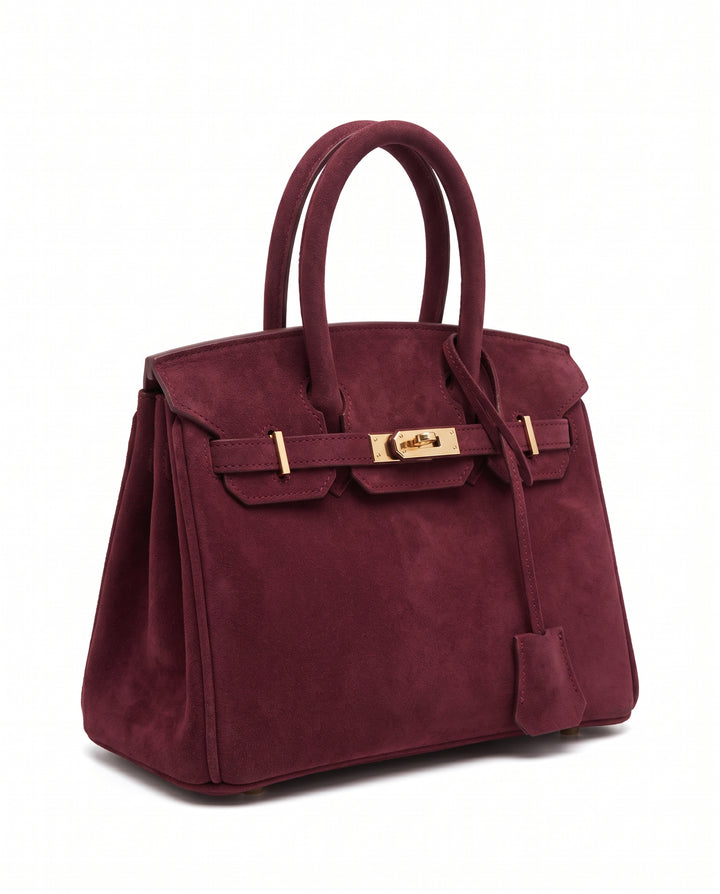 Suede Handbag na3210