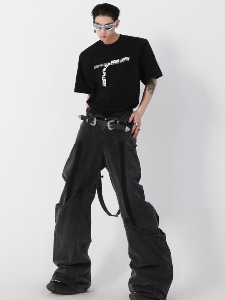 【CULTURE】Double Head Buckle Trendy Vintage Belt na1384