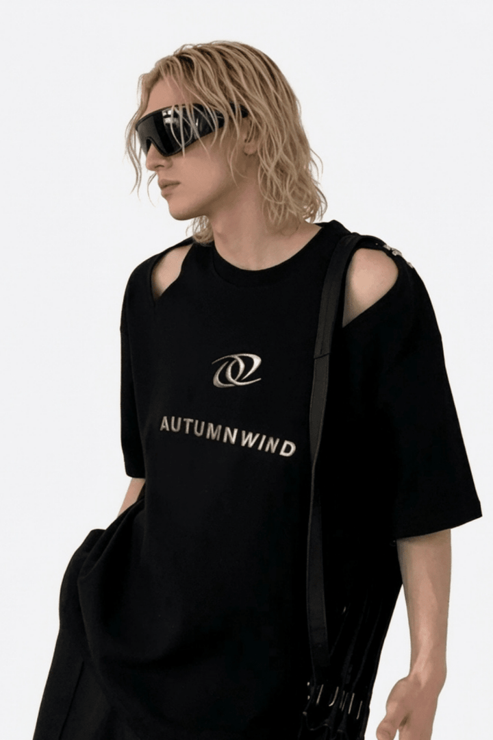 [AutumnWind] deconstructed design t-shirt na1233